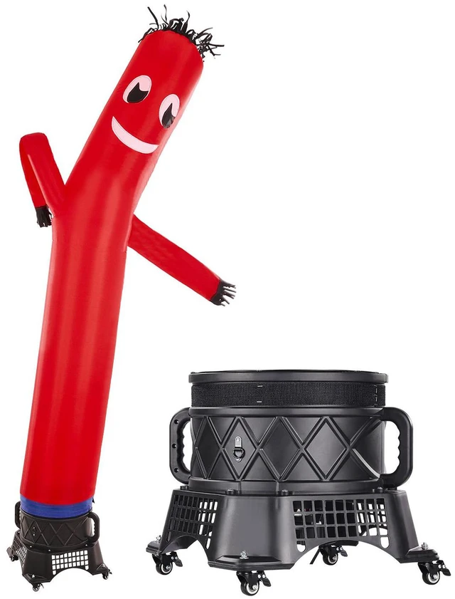 Alt view image 5 of 7 - 20 ft Air Dancers Wacky Waving Inflatable Tube Man with 1 HP Blower Fan