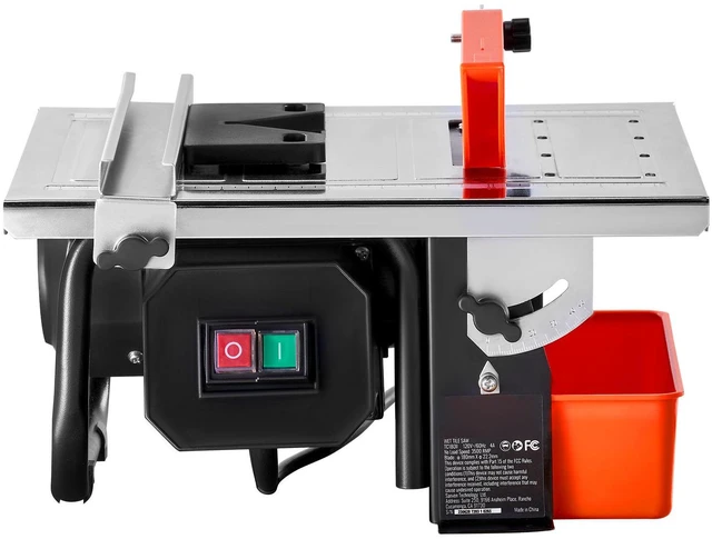 Main image of Wet Tile Saw, 7-inch 65Mn Steel Blade, 3500 RPM Induction Motor, Tile Cutter Wet Saw with Water Reservoir, 0-45 Degrees Miter Angle for Cutting Tiles and Stones, for DIY Enthusiasts