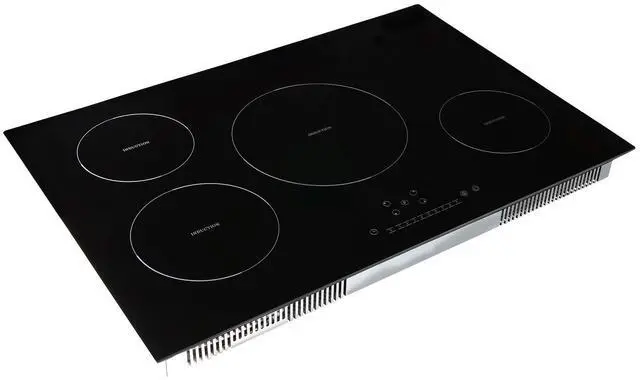 Main image of Electric Cooktop, 4 Burners, 30'' Induction Stove Top, Built-in Magnetic Cooktop 7500W, 9 Heating Level Multifunctional Burner, LED Touch Screen with Child Lock & Over-Temperature Protection