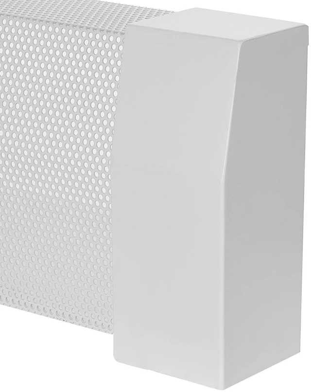 Alt view image 4 of 7 - Baseboard Heater Covers, Premium Series 3 ft Standard Electric Heating Unit Front Cover for Home Improvement, Heavy-duty Steel, Easy Installation for Bedroom Replacing Old Cover, White