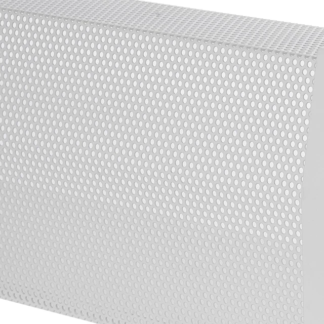 Alt view image 5 of 7 - Baseboard Heater Covers, Premium Series 3 ft Standard Electric Heating Unit Front Cover for Home Improvement, Heavy-duty Steel, Easy Installation for Bedroom Replacing Old Cover, White