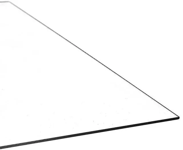 Alt view image 3 of 7 - Plexiglass Acrylic Sheets, 2-Pack Plastic Sheet, 24 x 48 Inch 1/8 Inch Thick Clear Plastic Cast Transparent Glass for Crafting Projects, Replacement Picture Frame Glass, DIY Display, Easy to Cut