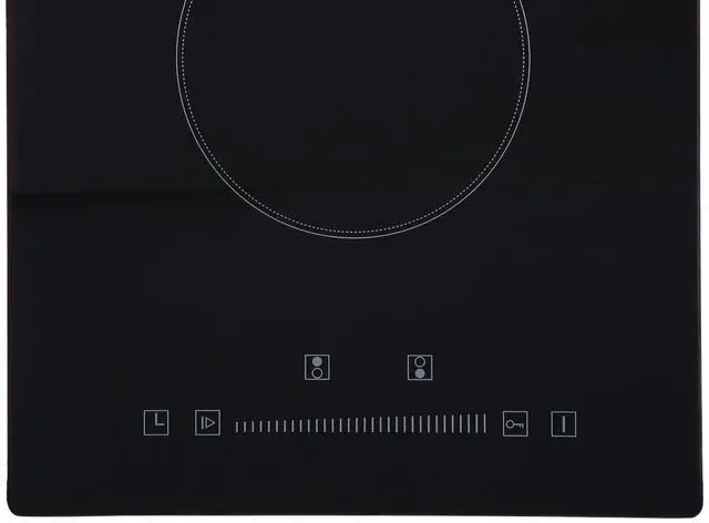 Alt view image 7 of 7 - Built in Electric Stove Top, 20 x 11.6 inch 2 Burners, 110V Glass Radiant Cooktop with Sensor Touch Control, Timer & Child Lock Included, 9 Power Levels for Simmer Steam Slow Cook Fry
