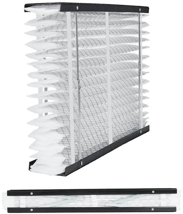 Alt view image 3 of 7 - Air Filters MERV 11 Electrostatic Pleated HVAC Furnace Filter 2-Pack 16 x 28 x 4