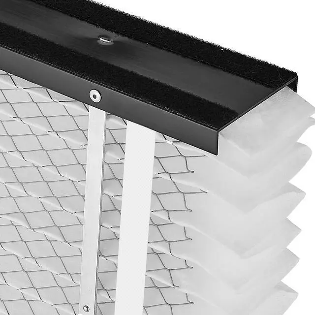 Alt view image 6 of 7 - Air Filters MERV 11 Electrostatic Pleated HVAC Furnace Filter 2-Pack 16 x 28 x 4