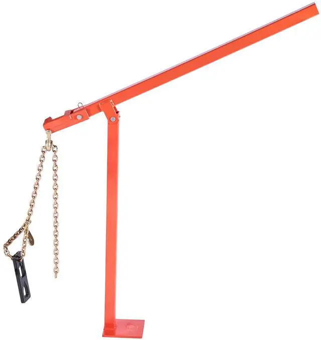 Main image of 36 in T Post Puller, Heavy Duty Fence Post Pullers with Puller Plate & 47 in Lifting Chain, Labor-Saving T-Post Remover Tool for Round Fence Posts, Sign Posts & Tree Stumps
