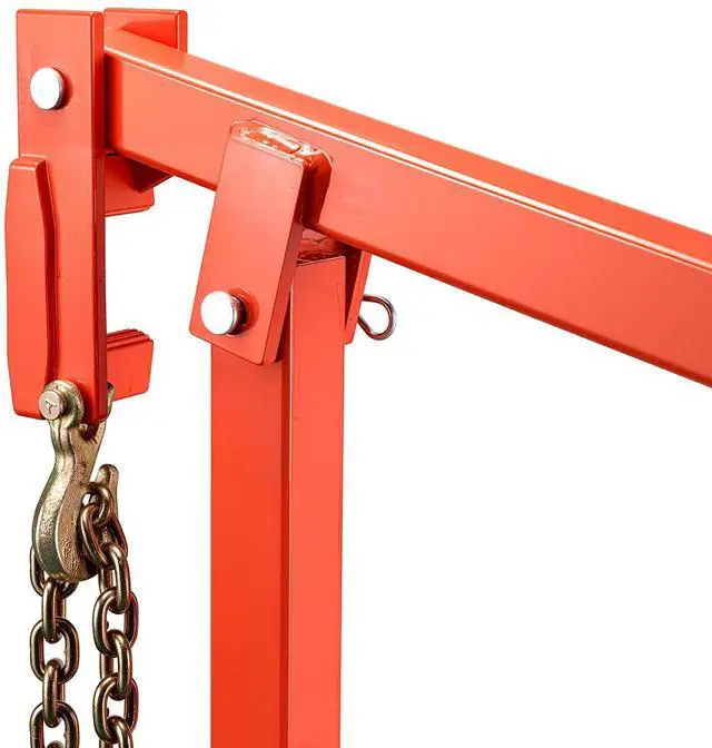 Alt view image 6 of 6 - 36 in T Post Puller, Heavy Duty Fence Post Pullers with Puller Plate & 47 in Lifting Chain, Labor-Saving T-Post Remover Tool for Round Fence Posts, Sign Posts & Tree Stumps