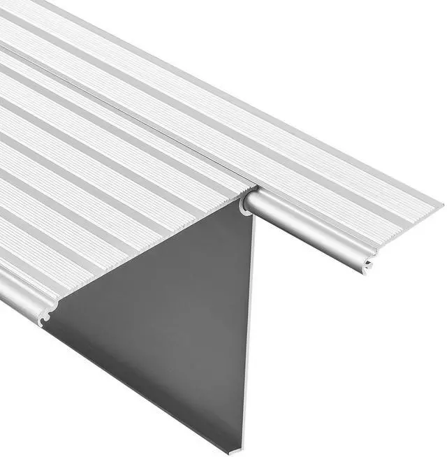 Alt view image 4 of 7 - Door Threshold Ramp, 1 inch Rise, Aluminum Alloy Threshold Ramp Rated 800 lbs Load Capacity, Handicap Ramps for Home Steps for Wheelchair, Scooters, Power Chairs, Walkers, Bicycle, Tricycle