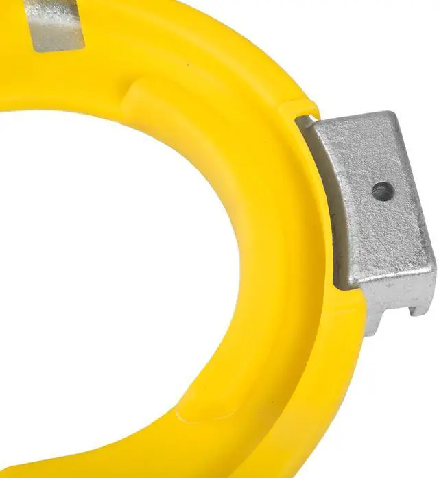 Main image of Strut Spring Compressor Set, Macpherson Strut Spring Compressor Kit, Interchangeable Fork Strut Coil Extractor Remover Tool, with Yellow Protective Sleeve and Carrying Case