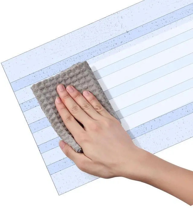 Alt view image 7 of 7 - Clear PVC Strip Curtain, 101 ft Length x 12 in Width, Thermal Insulating Plastic Door Strip Bulk Roll, Walk in Freezer Cooler Curtain Strips for Doorways of Supermarket, Garage, Warehouse