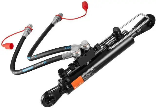 Main image of Hydraulic Top Link Cat.1-1 (8-1/4 in, 18-1/8~26-3/8 in ), Hydraulic Cylinder with 2 Hoses & G3/8" Check Valve
