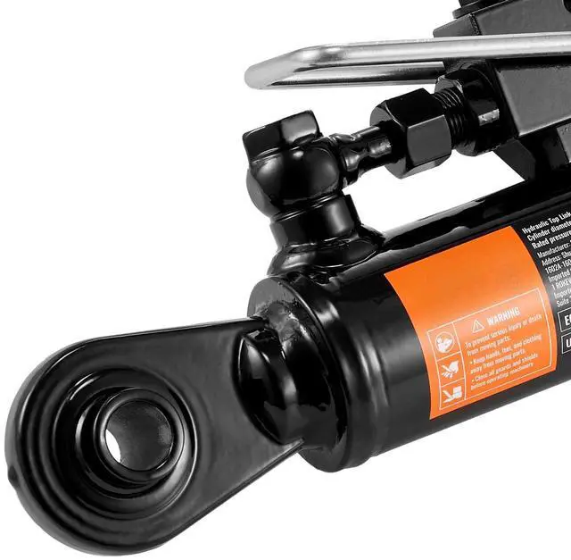 Alt view image 4 of 7 - Hydraulic Top Link Cat.1-1 (8-1/4 in, 18-1/8~26-3/8 in ), Hydraulic Cylinder with 2 Hoses & G3/8" Check Valve