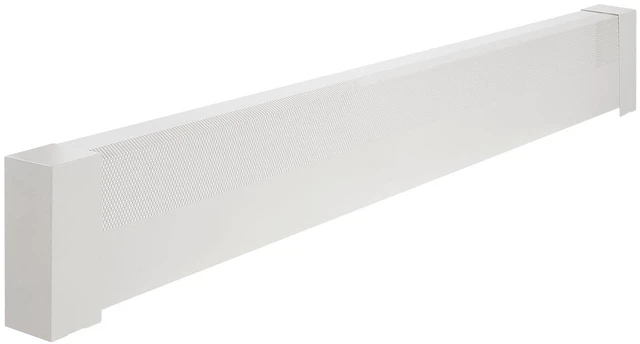 Alt view image 7 of 7 - Baseboard Heater Covers, Basic Series 5 ft Standard Electric Heating Unit Front Cover for Home Improvement, Heavy-duty Steel, Easy Installation for Bedroom Replacing Old Cover, White