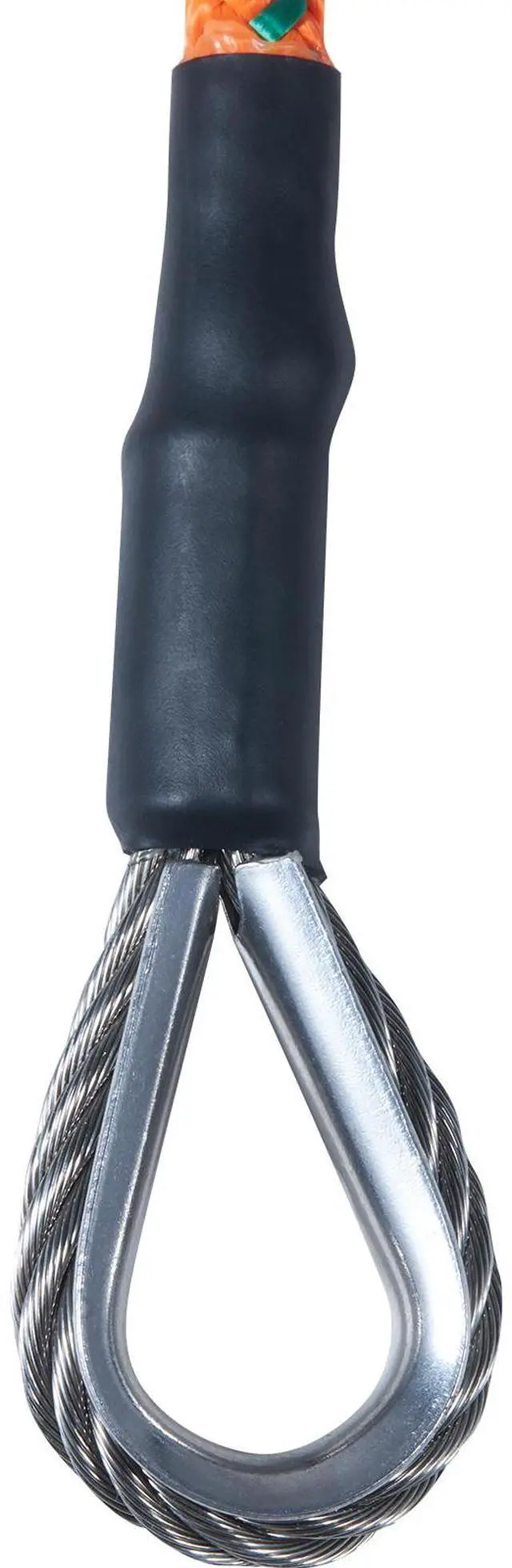 Alt view image 7 of 7 - Steel Core flipline, 1/2" x 12' Arborist Flipline, Flip Line for Tree Climbing with Alloy Steel Snap Hook, Aluminum Alloy Carabiner and Extra Tool Lanyard, for Arborist, Tree Climbers