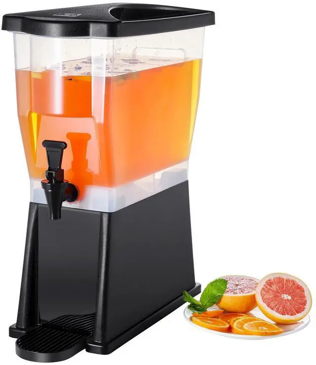 Main image of Beverage Dispenser, 3 Gallon Drink Dispenser for Parties, Plastic Juice Dispenser with Stand Spigot Lid, Iced Tea Lemonade Juice Water Dispenser, for Restaurants, Hotels, Parties