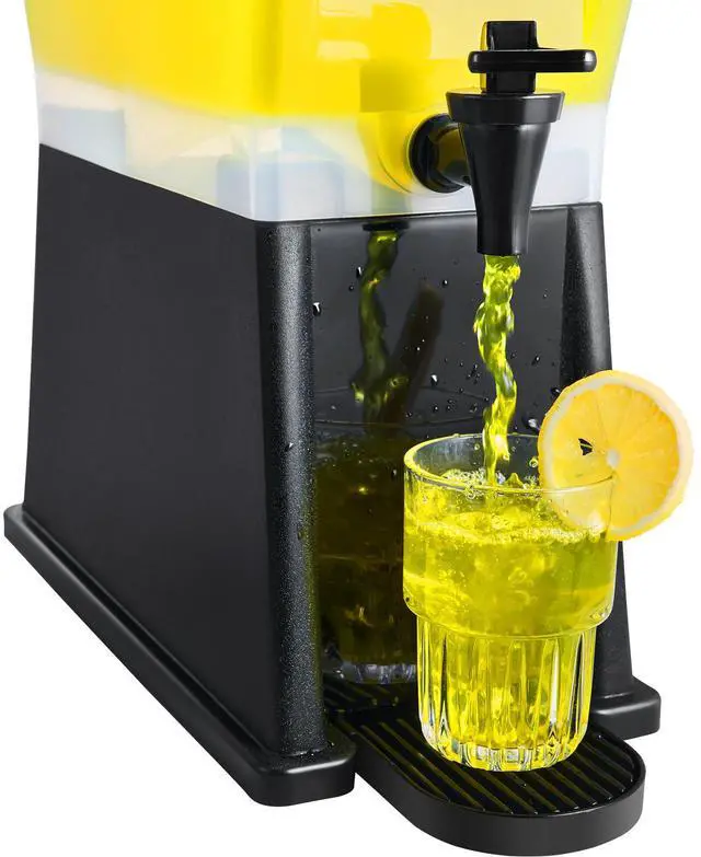 Alt view image 5 of 7 - Beverage Dispenser, 3 Gallon Drink Dispenser for Parties, Plastic Juice Dispenser with Stand Spigot Lid, Iced Tea Lemonade Juice Water Dispenser, for Restaurants, Hotels, Parties