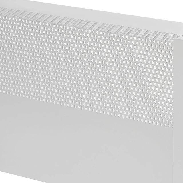Alt view image 4 of 7 - Baseboard Heater Covers, Basic Series 6 ft Standard Electric Heating Unit Front Cover for Home Improvement, Heavy-duty Steel, Easy Installation for Bedroom Replacing Old Cover, White