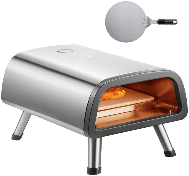 Alt view image 6 of 7 - Electric Pizza Oven Countertop Pizza Maker for 12" Pizza Indoor & Outdoor