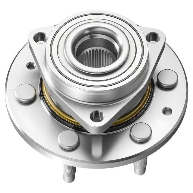 Alt view image 7 of 7 - 2PCS Front Wheel Bearing & Hub Assembly Fit for 2007-2013 Chevy Avalanche GMC Sierra 1500 Cadillac Escalade EXT 2007-2014 Tahoe OEM 515096, 6 Lugs with ABS Sensor, Wheel Bearing Hub Assembly Set