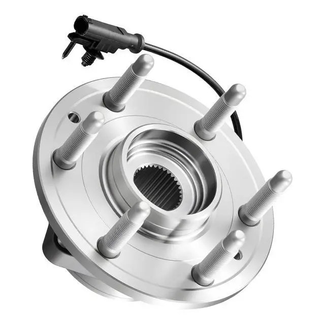 Alt view image 6 of 7 - 2PCS Front Wheel Bearing & Hub Assembly Fit for 2007-2013 Chevy Avalanche GMC Sierra 1500 Cadillac Escalade EXT 2007-2014 Tahoe OEM 515096, 6 Lugs with ABS Sensor, Wheel Bearing Hub Assembly Set