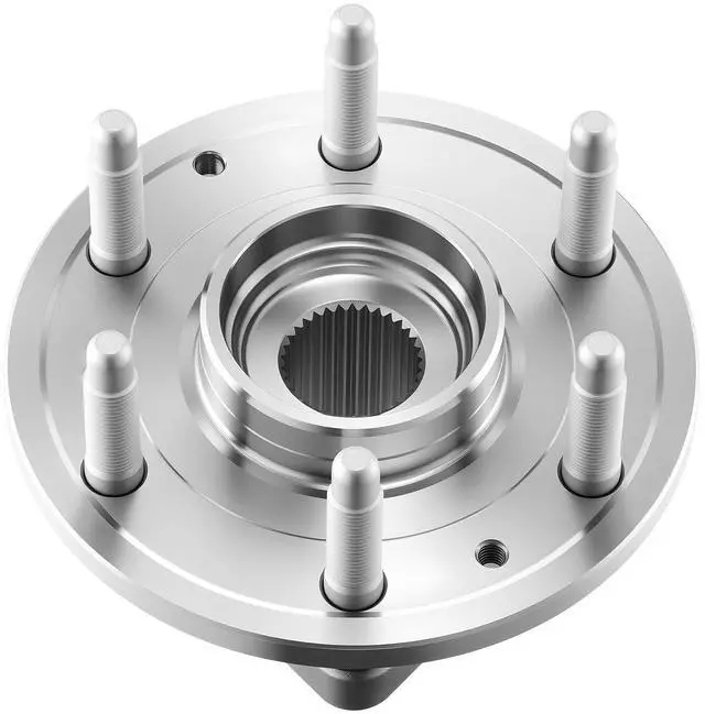 Alt view image 5 of 7 - 2PCS Front Wheel Bearing & Hub Assembly Fit for 2007-2013 Chevy Avalanche GMC Sierra 1500 Cadillac Escalade EXT 2007-2014 Tahoe OEM 515096, 6 Lugs with ABS Sensor, Wheel Bearing Hub Assembly Set