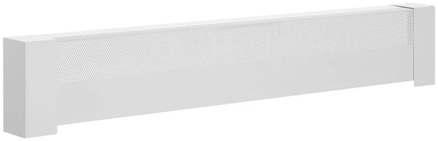 Alt view image 6 of 7 - Baseboard Heater Covers, Basic Series 4 ft Standard Electric Heating Unit Front Cover for Home Improvement, Heavy-duty Steel, Easy Installation for Bedroom Replacing Old Cover, White