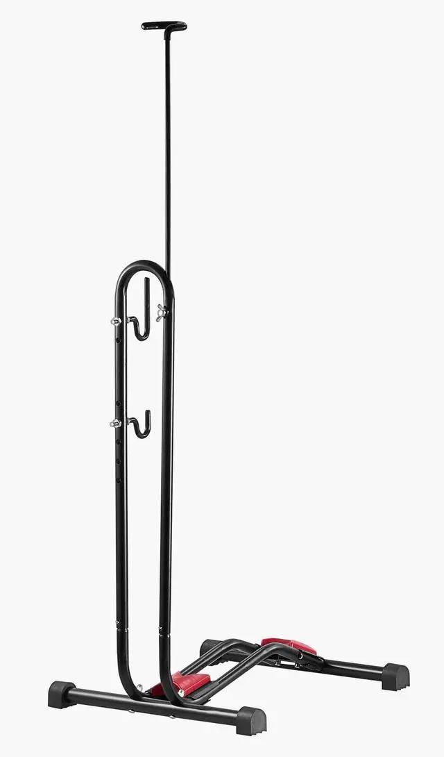Alt view image 2 of 7 - Bicycle Storage Floor Freestanding Bike Rack for 16 to 27.5 Inch MTB & Road Bike