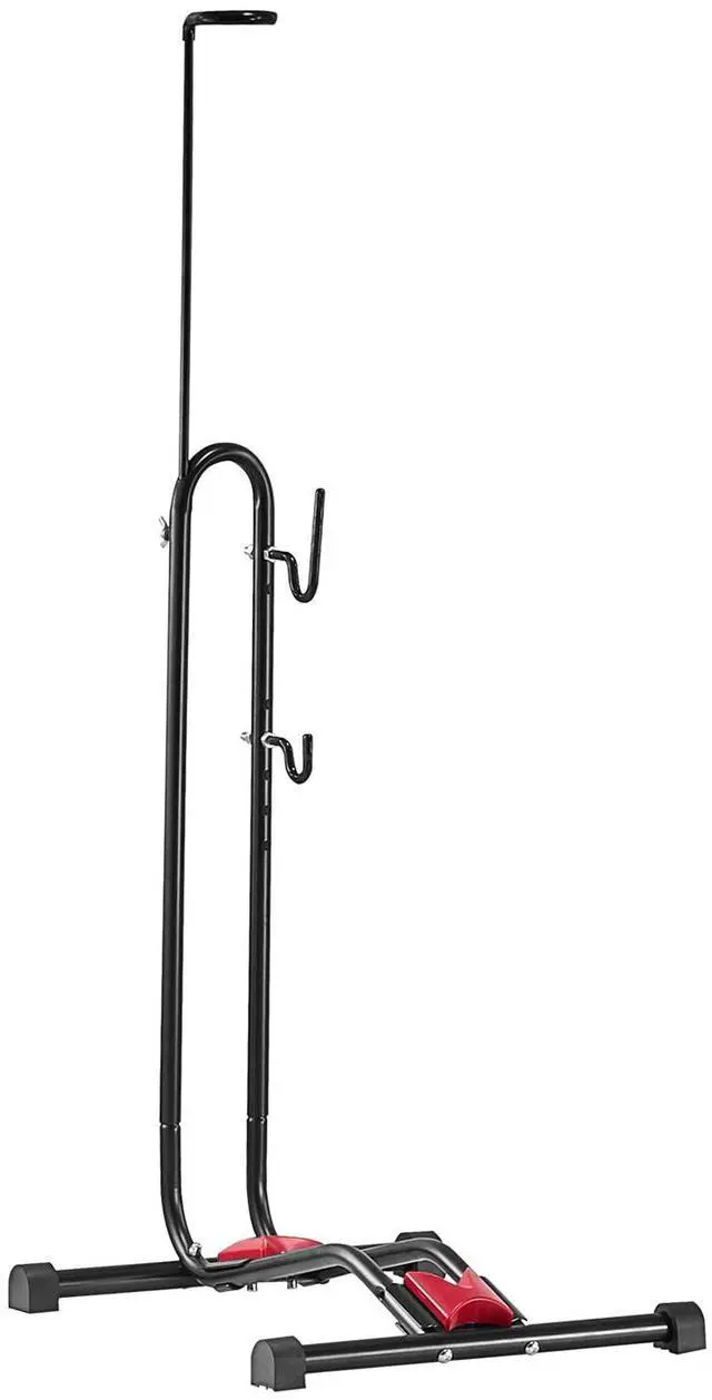 Alt view image 7 of 7 - Bicycle Storage Floor Freestanding Bike Rack for 16 to 27.5 Inch MTB & Road Bike