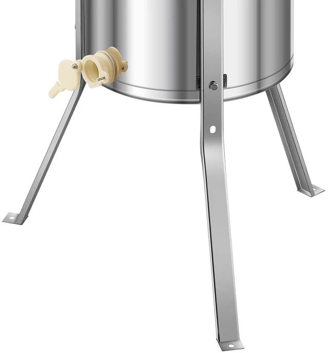Alt view image 5 of 7 - Manual Honey Extractor 2 Frame Beekeeping Honeycomb Spinner Stainless Steel