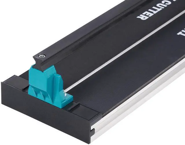 Alt view image 5 of 7 - Manual Tile Cutter, 40 inch, Porcelain Ceramic Tile Cutter with Tungsten Carbide Cutting Wheel, Infrared Positioning, Anti-Skid Feet, Durable Rails for professional installers or beginners