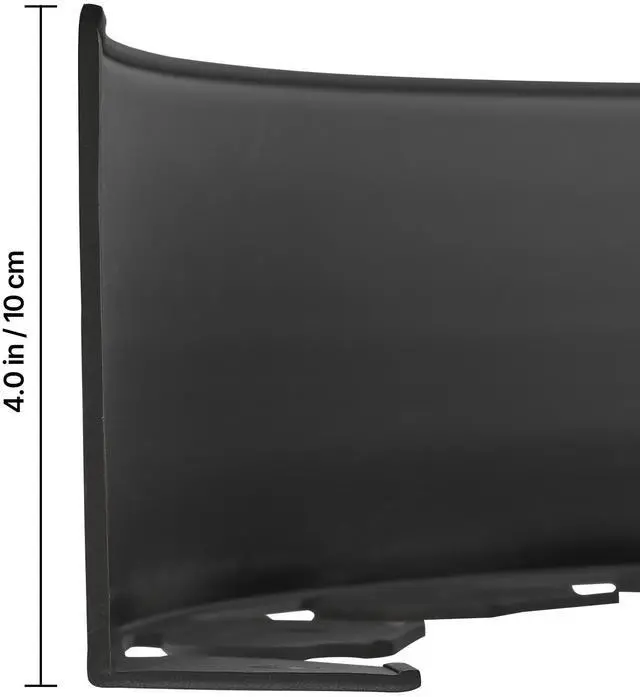 Alt view image 2 of 6 - Landscape Edging 33ft x 4in L-Shaped Durable Plastic Garden Border No Dig