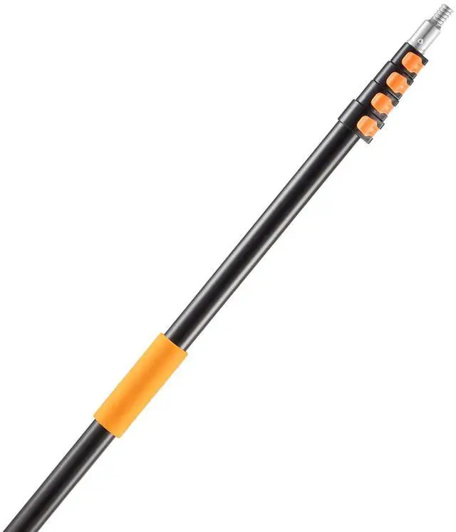 Alt view image 5 of 7 - Telescopic Extension Pole 4.66-19 FT Multi-Purpose for Painting Cleaning