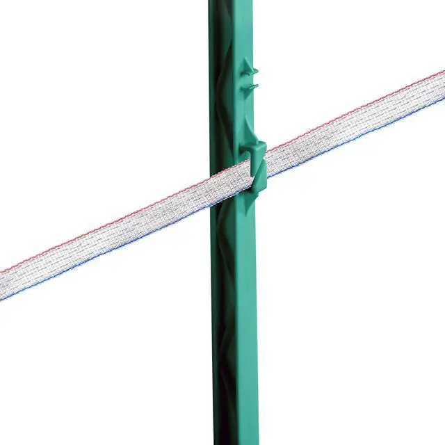 Alt view image 2 of 7 - 1640Ft 500M Electric Fence Tape Fencing Polytape Horse Cattle Livestock