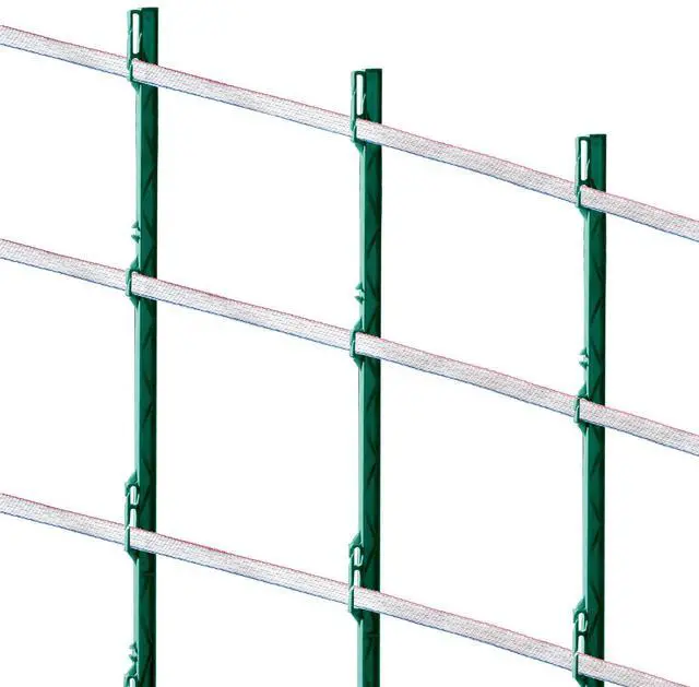 Alt view image 5 of 7 - 1640Ft 500M Electric Fence Tape Fencing Polytape Horse Cattle Livestock