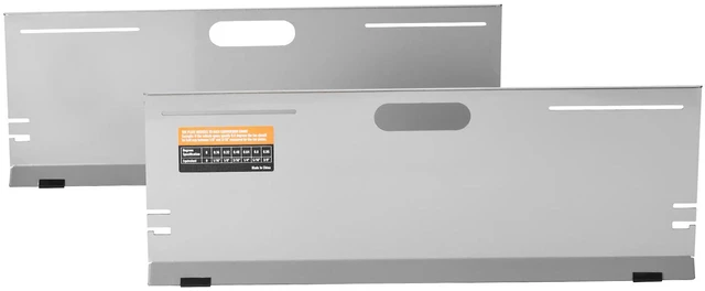 Alt view image 4 of 7 - Wheel Alignment Tool, 2-Pack Alignment Tool Toe Plates, Stainless Steel Toe Angle Measurement Tool Plate, 4 Alignment Rods and Magnetic Slots, Includes Measuring Tapes & Conversion Chart