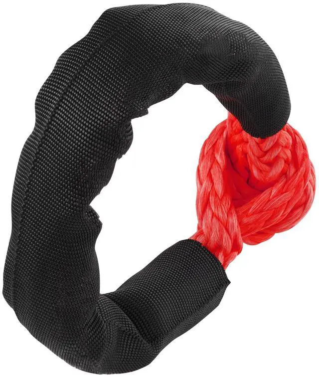 Alt view image 4 of 6 - Soft Shackle Synthetic Recovery Rope 2PCS 1/2"x22" 44092lbs Break Strength