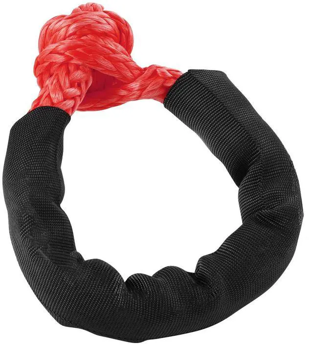 Alt view image 5 of 6 - Soft Shackle Synthetic Recovery Rope 2PCS 1/2"x22" 44092lbs Break Strength