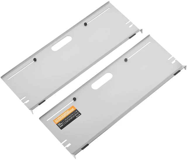 Alt view image 3 of 7 - Wheel Alignment Tool, 2-Pack Alignment Tool Toe Plates, Stainless Steel Toe Angle Measurement Tool Plate, 4 Alignment Rods and Magnetic Slots, Includes Measuring Tapes & Conversion Chart