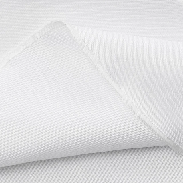 Alt view image 6 of 7 - White Tablecloths for Rectangle Tables, 10 Pack, 60 x 102 Inches, Reusable and Machine Washable Table Clothes, Wrinkle-Resistant Polyester Fabric Table Covers for Wedding, Party, Banquet
