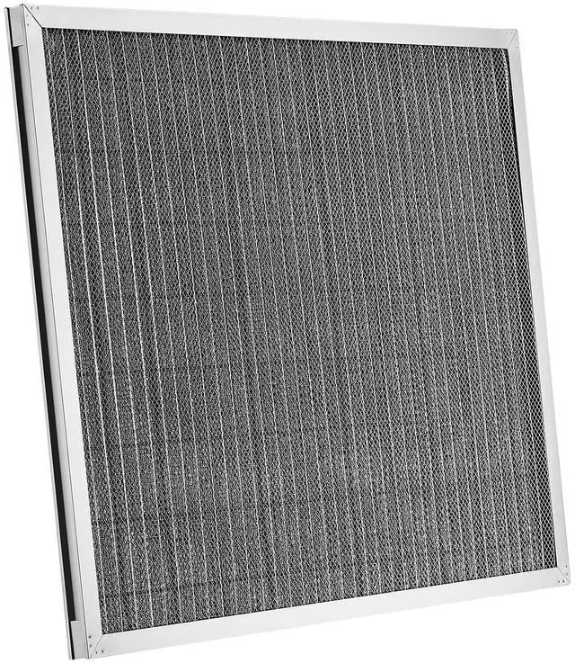 Main image of 20x25x1 Aluminum Electrostatic Air Filter MERV 8 Actual 19.75x24.65x0.82