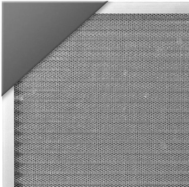 Alt view image 7 of 7 - 20x25x1 Aluminum Electrostatic Air Filter MERV 8 Actual 19.75x24.65x0.82