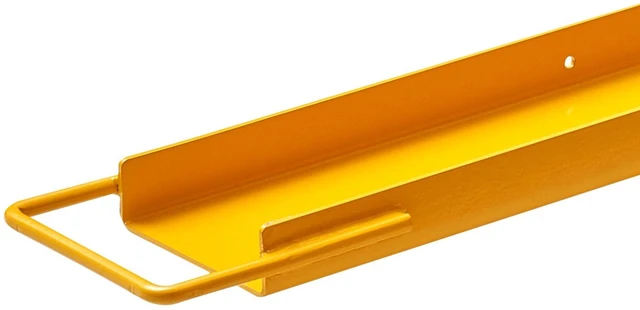 Alt view image 2 of 7 - Pallet Fork Extensions, 72" Length 5.5" Width, Heavy Duty Carbon Steel Fork Extensions for Forklifts, 1 Pair Forklift Extensions, Industrial Forklift Fork Attachments for Forklift Truck, Yellow