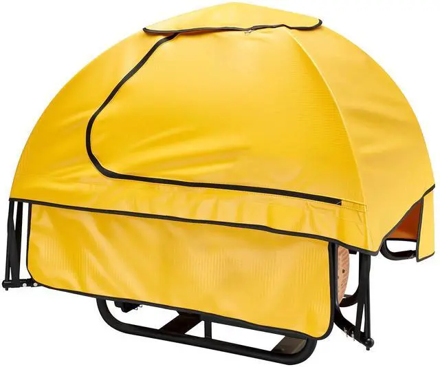 Alt view image 4 of 7 - Generator Cover Universal Waterproof Cover 36x26x26in for 70-108in Yellow