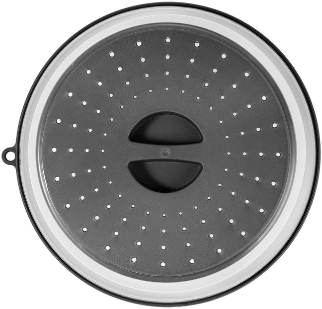 Alt view image 4 of 7 - 2PCS Microwave Splatter Covers 10.4" Collapsible Microwave Food Lid 300°F
