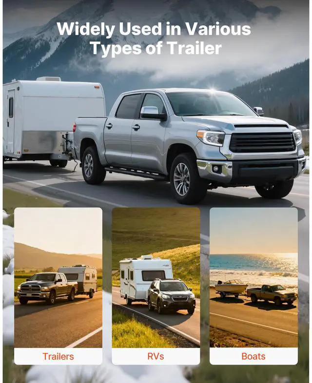 Alt view image 5 of 7 - Trailer Hitch Lock, Compatible with 2 Inch Couplers, Heavy-Duty Anti-Theft Trailer Ball Lock with 3 Keys, Prying-Resistant & Impact-Resistant, Fits for RVs, Boats, Off-Road Vehicles, Trailers