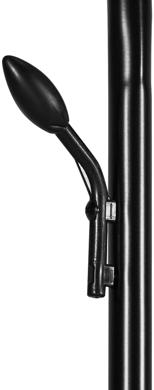 Alt view image 4 of 7 - Clothes Rack, Rolling Clothing Garment Rack with Hanging Rod and Side Hooks, 3 Storage Shelves, 99 lbs Load Capacity, Heavy Duty Carbon Steel Clothing Racks for Bedroom, Laundry, Living Room