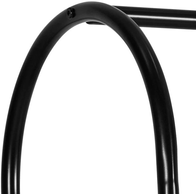 Alt view image 3 of 7 - Clothes Rack, Rolling Clothing Garment Rack with Hanging Rod and Side Hooks, 3 Storage Shelves, 99 lbs Load Capacity, Heavy Duty Carbon Steel Clothing Racks for Bedroom, Laundry, Living Room