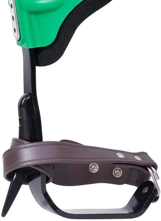 Alt view image 2 of 5 - Tree Climbing Spikes Climbing Spurs Alloy Steel Arborist Equipment Green