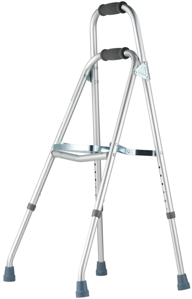 Alt view image 3 of 7 - Folding Hemi Walker One Arm Mobility Walker for Senior & Adjustable Height