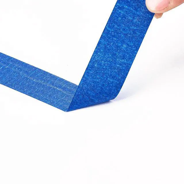 Alt view image 2 of 7 - Painters Tape 1 Inch Wide (0.94 In x 60 Yds) 6 Rolls Blue Painter Masking Tape